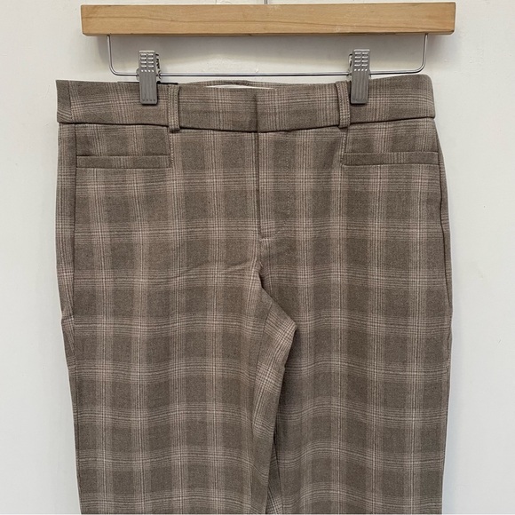 Banana Republic Sloan Plaid Pants NWT Size 0 - Picture 3 of 8